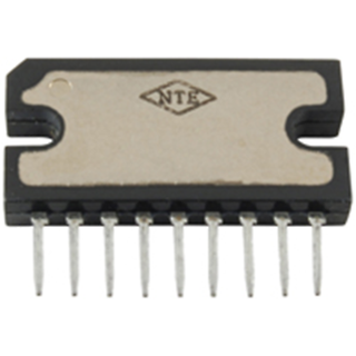 NTE Electronics NTE1058 INTEGRATED CIRCUIT 4.4 WATT AUDIO POWER AMP 9-LEAD SIP