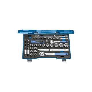 Gedore 2075695 Socket Set 3/8 Inch  + 1/4 Drive, 50 pcs