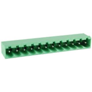 NTE Electronics 25-E900-12 Terminal Block 12 Pole 5.00mm Pitch Socket Vertical