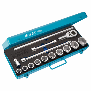 Hazet 1000 Socket Set, 3/4" Drive, 22 - 50mm