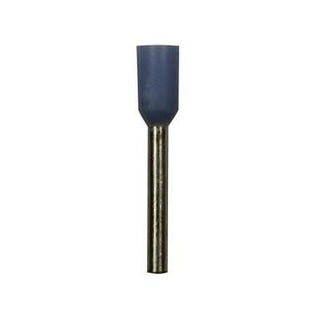 Eclipse 701-007-100 24 AWG Light Blue 8mm Barrel Wire Ferrules, 100 Pack.