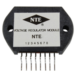 NTE Electronics NTE1880 HYBRID MODULE 3 OUTPUT VOLTAGE REGULATOR FOR VCR 8-LEAD