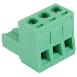 NTE Electronics 25-E1200-03 Terminal Block 3 Pole 5.08mm Pitch Plug Horizontal