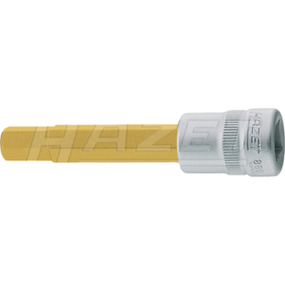 Hazet 8801-12 10mm (3/8") Hexagon 12-12 Profile TiN Screwdriver Socket