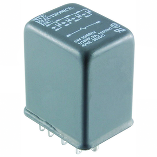 NTE Electronics R12-17D5-12H RELAY-4PDT 12VDC 5AMP SEALED W/ PLUG-IN/SOLDER