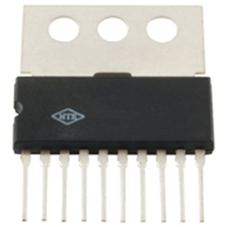 NTE Electronics NTE1127 INTEGRATED CIRCUIT 4.5 WATT AUDIO POWER AMP 10-LEAD SIP