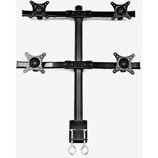 Xtrempro Quad Monitors Desk Adjustable Mount 41025