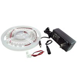 NTE Electronics 69-36W-WR-KIT LED STRIP KIT WHITE 16.4FT IP65 300 (3528) LEDS