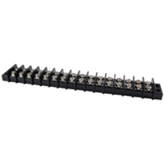 NTE Electronics 25-B500-16 Terminal Block Barrier Dual Row 16 Pole 9.50mm Pitch