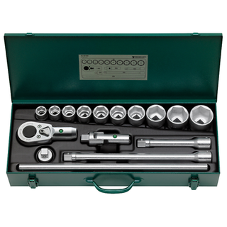 Stahlwille 96050104 55/10/6 3/4" Metric Socket Set