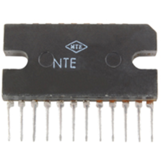 NTE Electronics NTE1373 INTEGRATED CIRCUIT DUAL 7.5W/CHANNEL AUDIO POWER AMP 12-