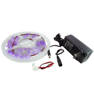 NTE Electronics 69-36PU-WR-KIT LED STRIP KIT PURPLE 16.4FT IP65 300(3528) LEDS