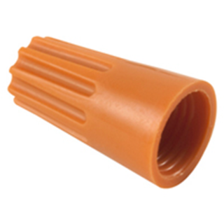 NTE Electronics 76-WN16C Wire Connector Twist-on 22-14awg Pvc Orange 100/pkg