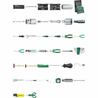 Stahlwille 97846011 13200a Basic tool set for aircraft mechanics