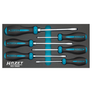 Hazet 163-184/6 Hexanamic Screwdriver Set, 6 pieces