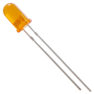 NTE Electronics NTE3023 LED-5mm Orange Diffused