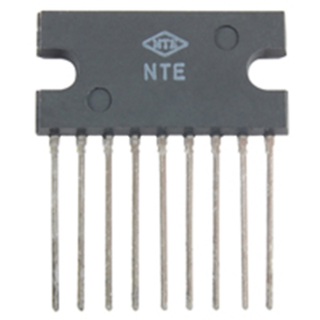 NTE Electronics NTE7118 IC - 50W AUDIO POWER AMP VP = 27.5V TYPICAL 9-LEAD SIP