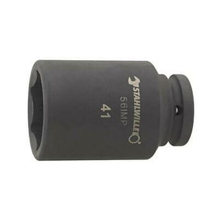 Stahlwille 25020017 56IMP 3/4" 6-pt Extra Deep Impact Socket, 17 mm