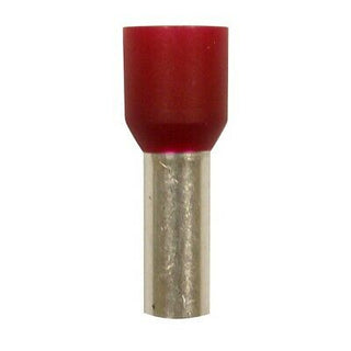 Eclipse 701-086 Wire Ferrule, Red, AWG 8, 12 mm Barrel, 100 Per Bag