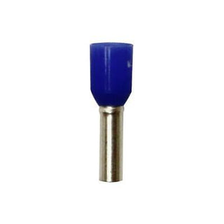 Eclipse 701-022-100 14 AWG Blue 8mm Barrel Wire Ferrules, 100 Pack.