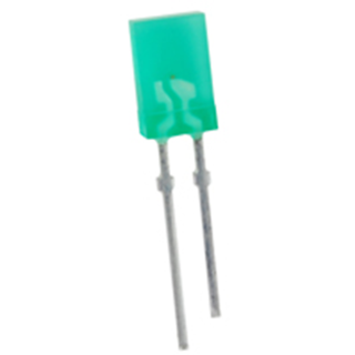 NTE Electronics NTE3161 LED Green Rectangular 1mm X 5mm