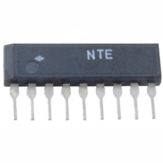 NTE Electronics NTE1197 INTEGRATED CIRCUIT OSCILLATOR + 12-STAGE DIVIDER 9-LEAD