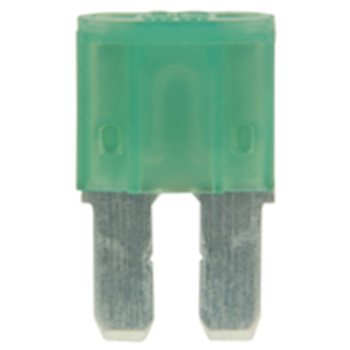 NTE Electronics 74-MIC2-30A-B FUSE AUTOMOTIVE 30A MICRO-2 GREEN 5/PKG