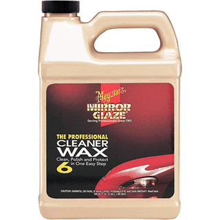 Meguiar's M6 Mirror Glaze Cleaner Wax, 64 oz.