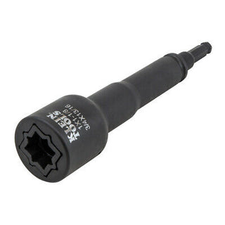 Klein Tools NRHD4 4-in-1 Square Impact Socket