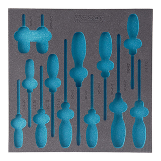 Hazet 163-100L Soft Foam Insert for Screwdriver Set