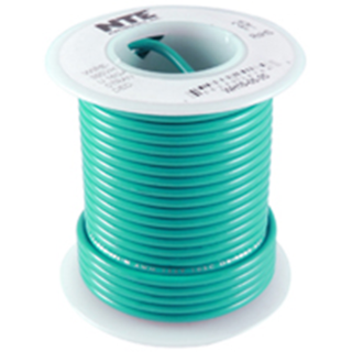 NTE Electronics WHS18-05-1000 HOOK UP WIRE 300V SOLID 18 GAUGE GREEN 1000'