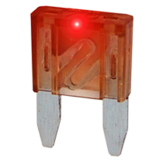 NTE Electronics 74-LMAF7.5A-C FUSE-MINI AUTOMOTIVE W/ LED INDICATOR ATM_ID EQUIV