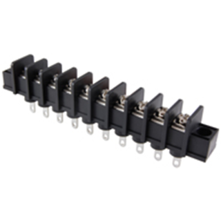 NTE Electronics 25-B100-10 Terminal Block Barrier 10 Pole 9.50mm Pitch 300V 25A