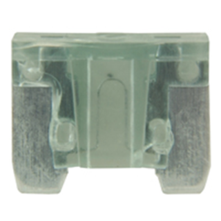 NTE Electronics 74-LPM-2A-C FUSE AUTOMOTIVE, 2A LOW PROFILE MINI, GREY, 5/PKG