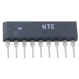 NTE Electronics NTE7043 IC MOTOR DRIVER W/4 MODES 9-LEAD SIP VCC=12V TYPICAL