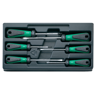 Stahlwille 96489110 4891 3K DRALL 6 pcs Slotted and Phillips Screwdriver Set