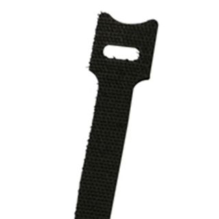 NTE Electronics 04-0533HL0 VELCRO TIE 5 INCH BLACK 10/PACK