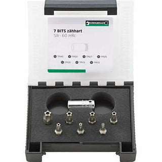 Stahlwille 96081113 1204/8 5-star Security Five Lobe Insert Bit Set