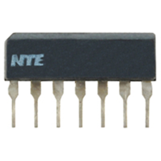 NTE Electronics NTE1128 INTEGRATED CIRCUIT TV VIDEO IF AMP 7-LEAD SIP