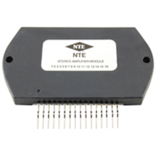 NTE Electronics NTE1345 HYBRID MODULE DUAL 30W/CHANNEL AUDIO POWER AMP 16-LEAD