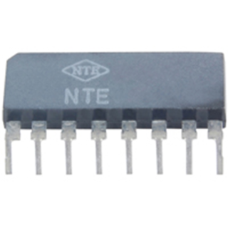 NTE Electronics NTE1458 INTEGRATED CIRCUIT DUAL AUDIO PREAMP 8-LEAD SIP