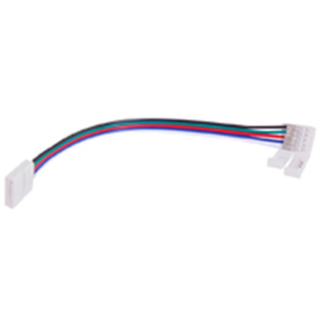 NTE Electronics 69-A32 5050 SIZE LED RGB+W/WW JUMPER CONN W/5.75" WIRE LEADS