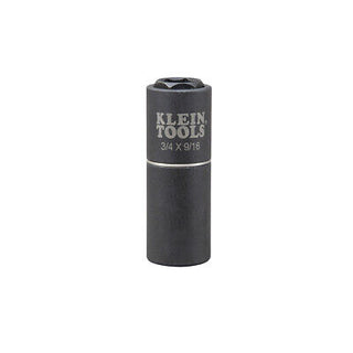 Klein Tools 66004 2-in-1 Impact Socket, 6-Point, 3/4 and 9/16-Inch