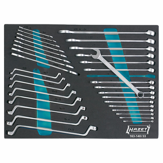 Hazet 163-140/33 Wrench Set, 33 pieces