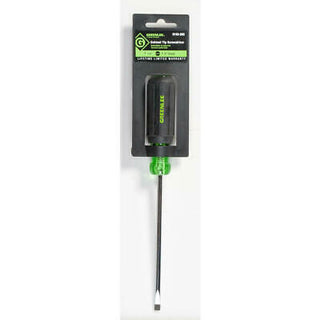 Greenlee 0153-26C Screwdriver, Flat-Cabinet Tip 1/4x6"