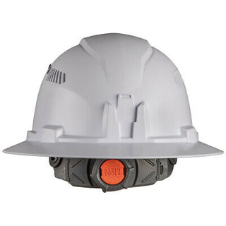 Klein Tools 60407 Hard Hat, Vented, Full Brim with Headlamp