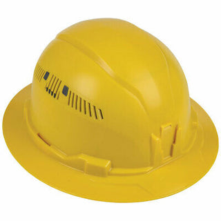 Klein Tools 60262 Hard Hat, Vented, Full Brim, Yellow