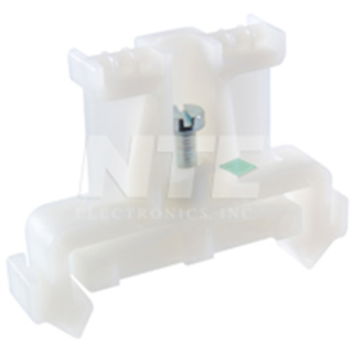 NTE Electronics R95-126 DIN RAIL NYLON PRESSURE CLAMP