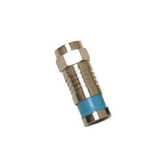 Eclipse 705-002-BU-20 RG6 Quad F Connector, High Quality Termination.