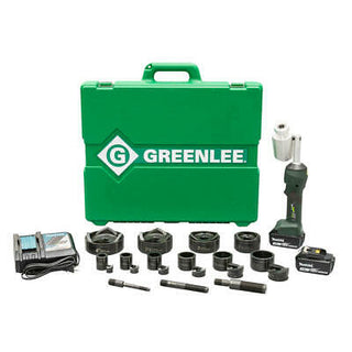 Greenlee LS100X11SB4 Intelli-PUNCH Battery-Hydraulic Knockout Kit with